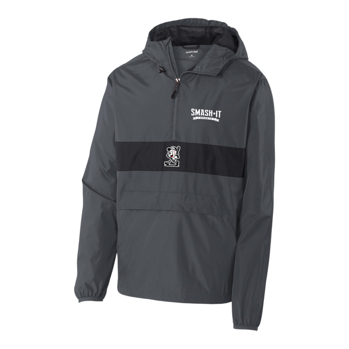 Smash It Sports Hooded Pullover Jacket (Multiple Colors)
