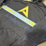 Anarchy Fleece Hoodie - Navy/Carolina/Yellow