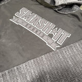Smash It Sports Fleece Hoodie - Shadow Black/Grey