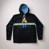 Anarchy Fleece Hoodie - Navy/Carolina/Yellow