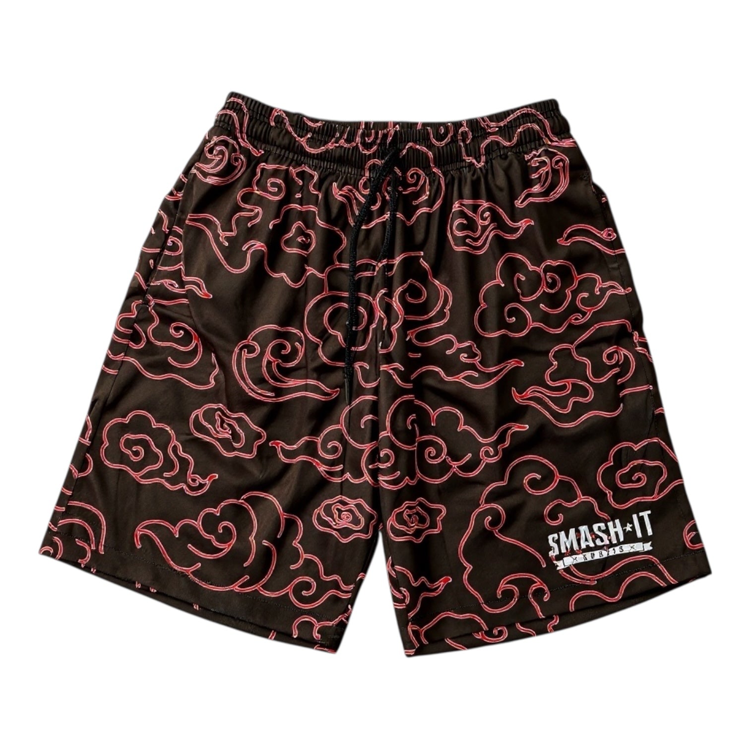 Smash It Sports Mesh Shorts - Clouds