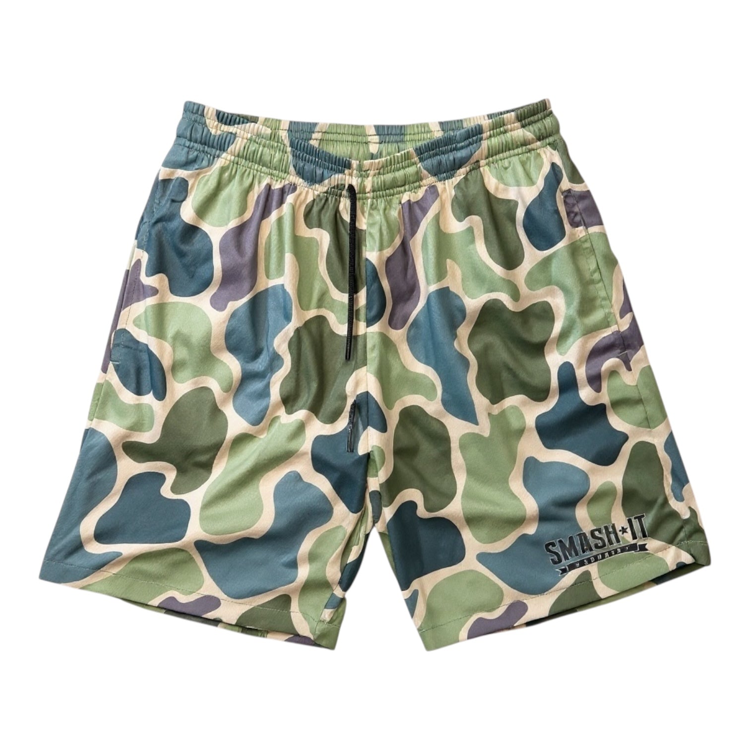 Smash It Sports Mesh Shorts - Duck Camo