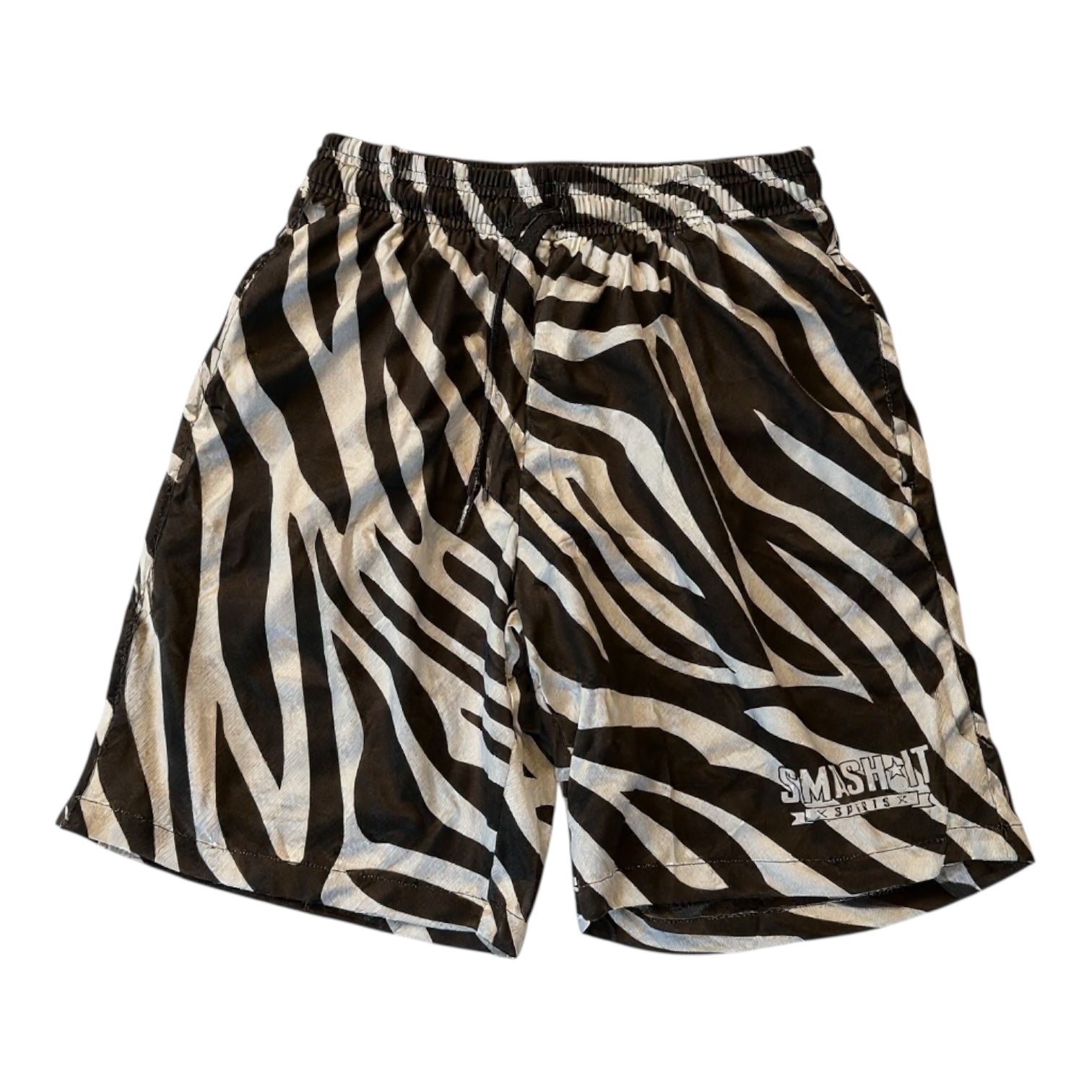 Smash It Sports Mesh Shorts - Zebra