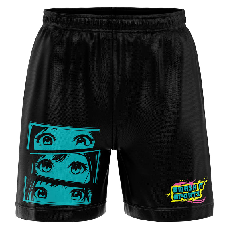 Smash It Sports Mesh Shorts - Anime