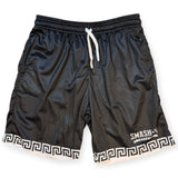 Smash It Sports Mesh Shorts - Aztec Black/White