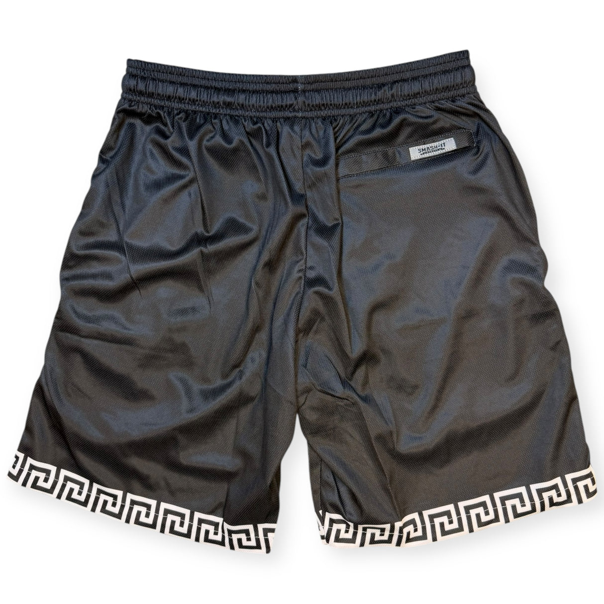 Smash It Sports Mesh Shorts - Aztec Black/White