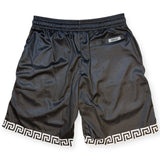 Smash It Sports Mesh Shorts - Aztec Black/White