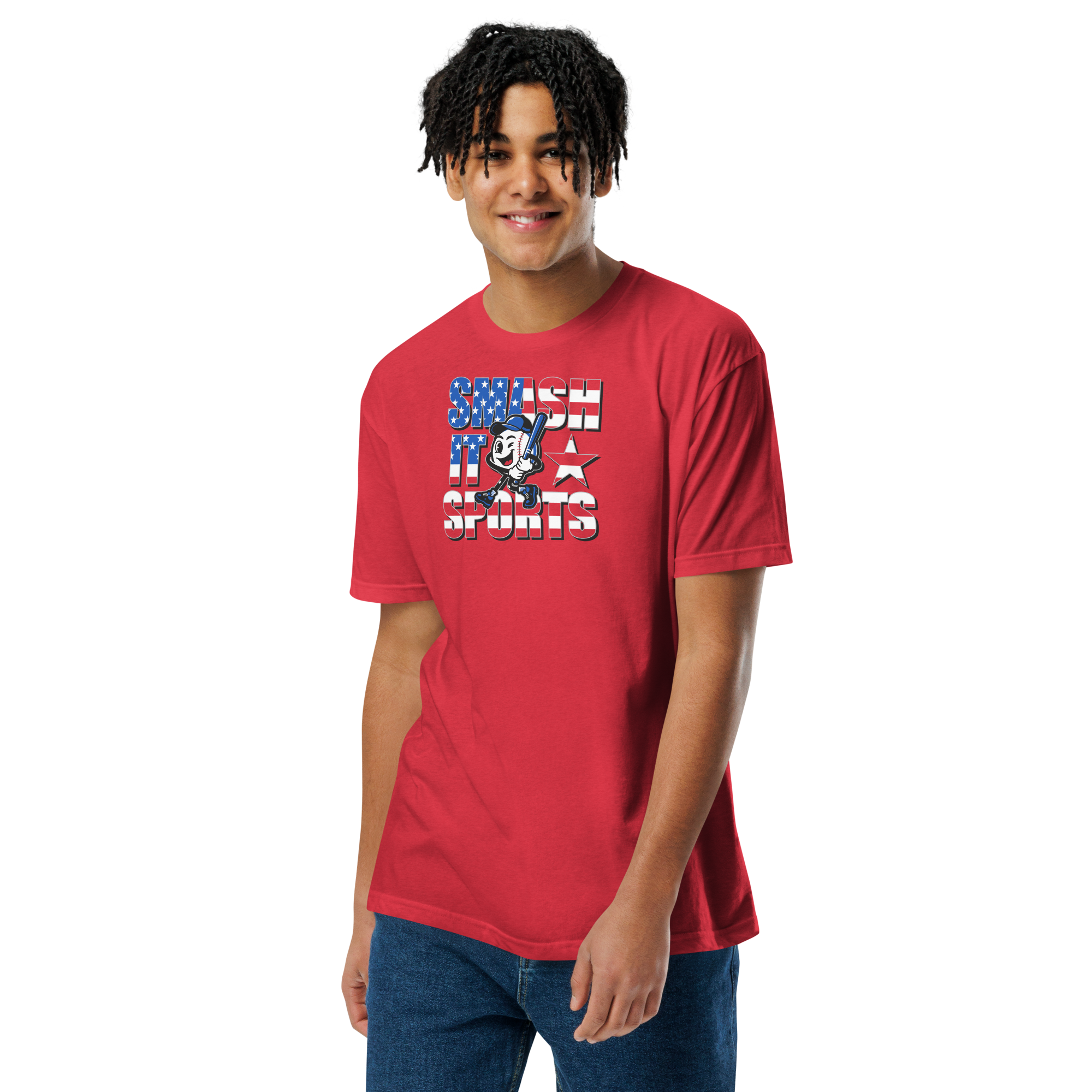 Smash It Sports T-Shirt - American Smashie (Multiple Colors)