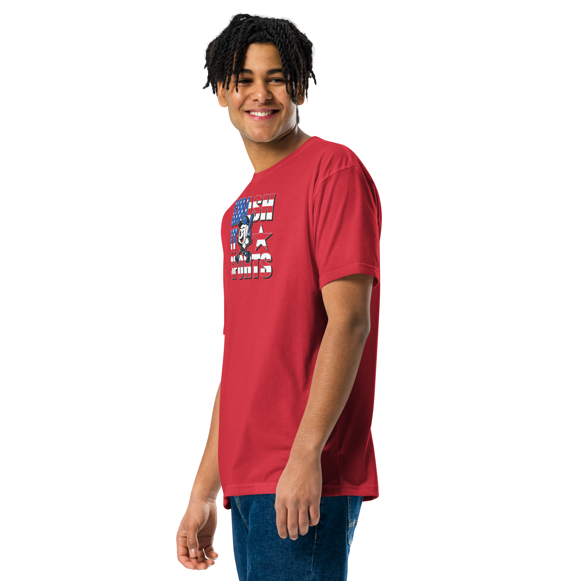 Smash It Sports T-Shirt - American Smashie (Multiple Colors)