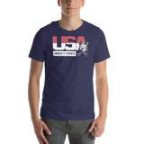 Smash It Sports T-Shirt - USA Baseball Club (Multiple Colors)
