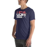 Smash It Sports T-Shirt - USA Baseball Club (Multiple Colors)