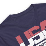 Smash It Sports T-Shirt - USA Baseball Club (Multiple Colors)