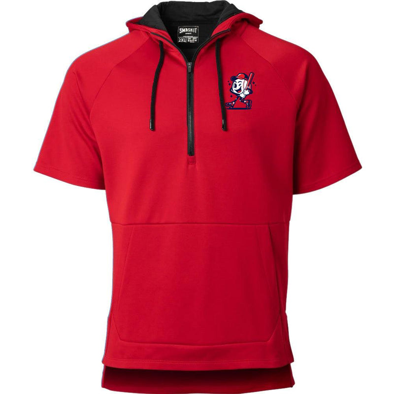 Smash It Sports "Smashie" BP Fleece Hoodie - Red