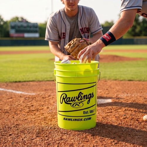 Smash It Sports x Rawlings 6 Gallon Bucket with Padded Lid (Multiple Colors) - product photo 1 of 7