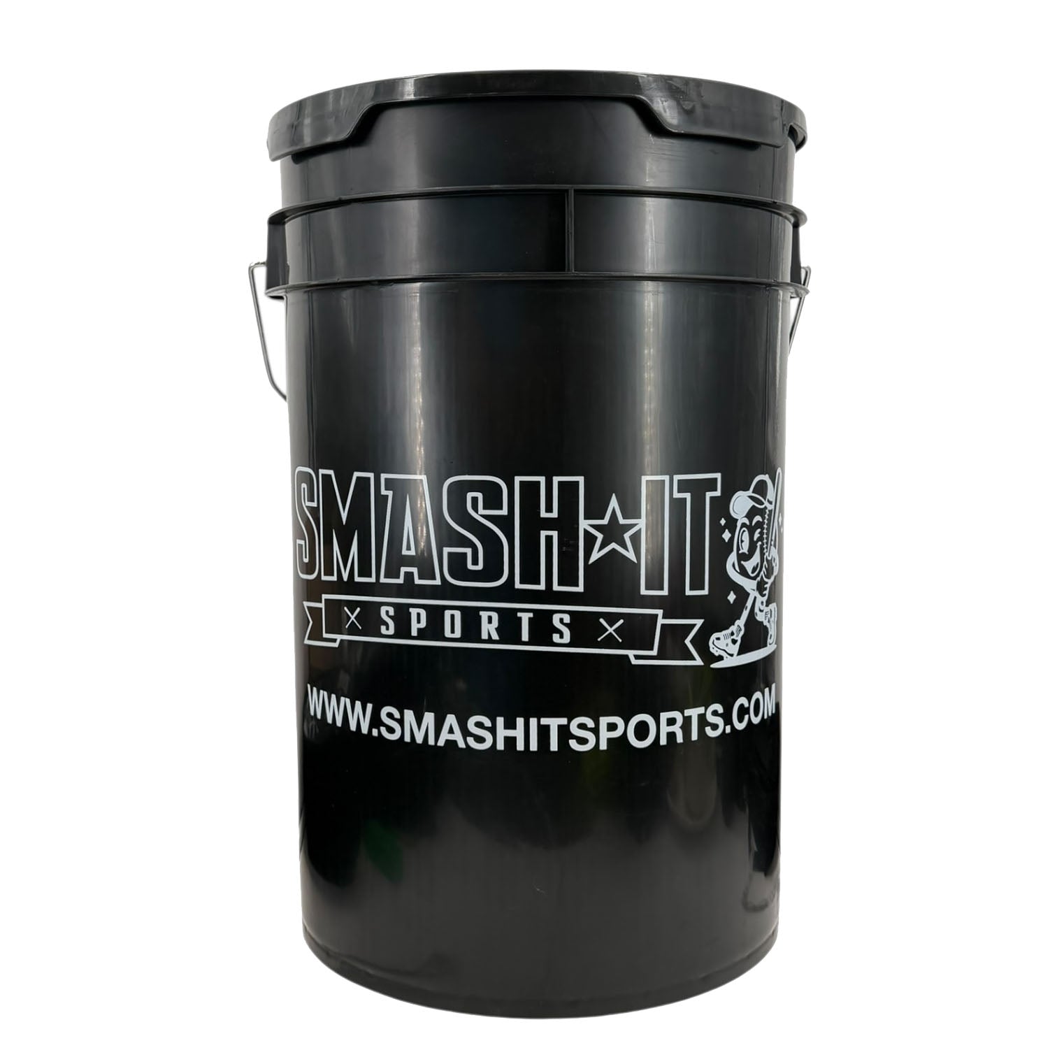 Smash It Sports x Rawlings 6 Gallon Bucket with Padded Lid (Multiple Colors)