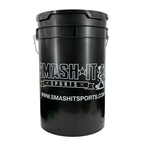 Smash It Sports x Rawlings 6 Gallon Bucket with Padded Lid (Multiple Colors)