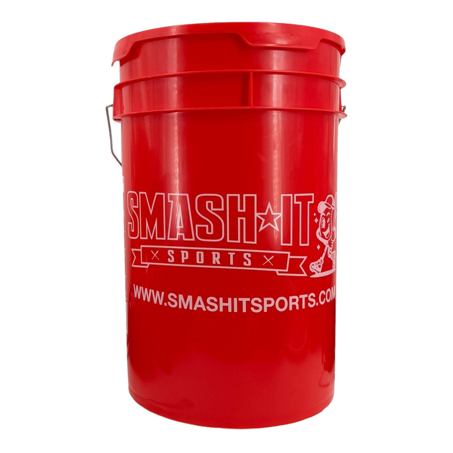 Smash It Sports x Rawlings 6 Gallon Bucket with Padded Lid (Multiple Colors)