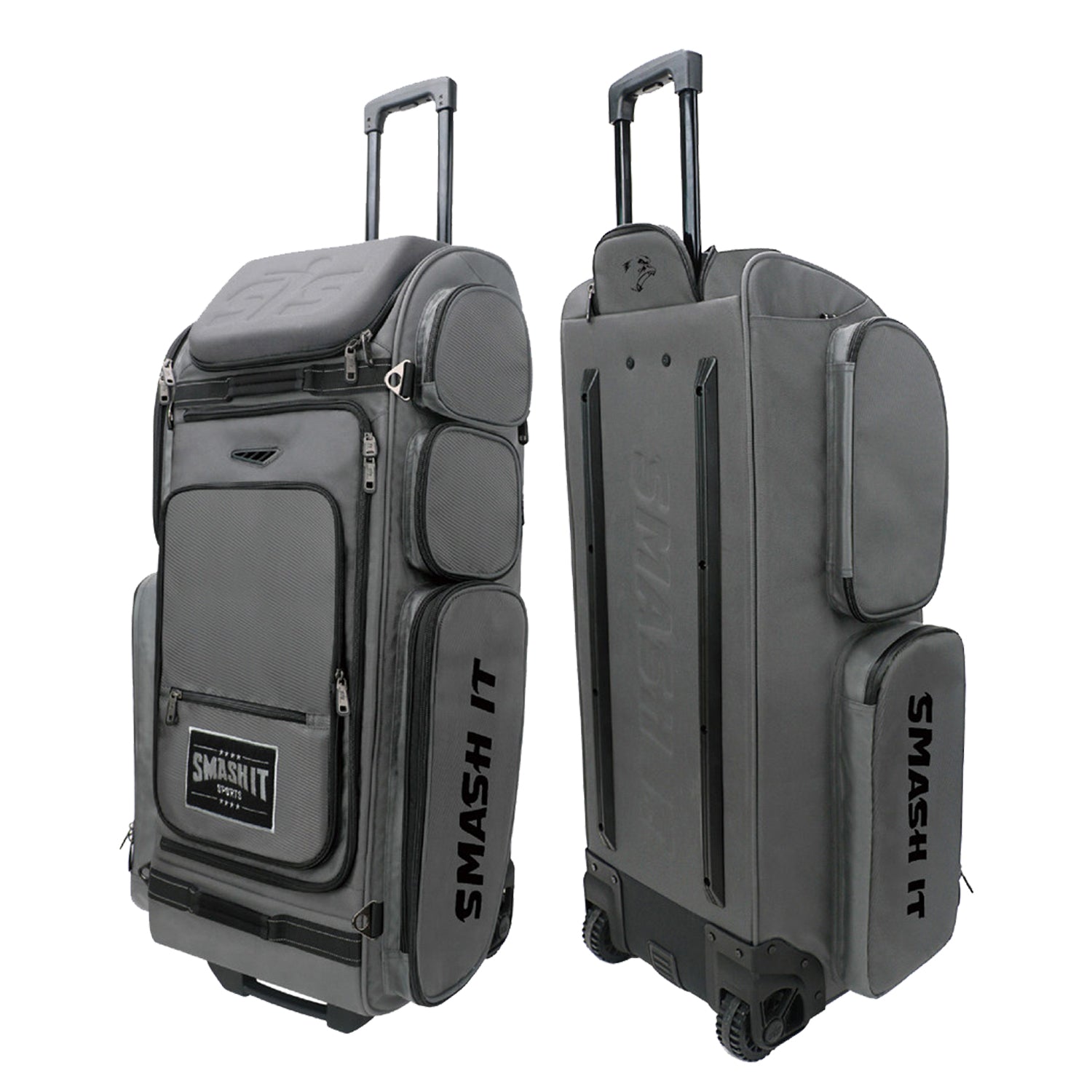 2025 Smash Ops Guerrilla V4 Roller Bag - Charcoal/Black