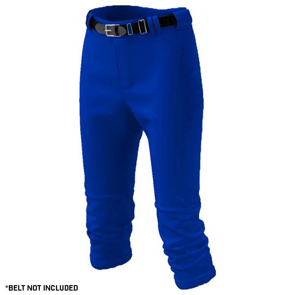 Royal blue girls softball pants on sale