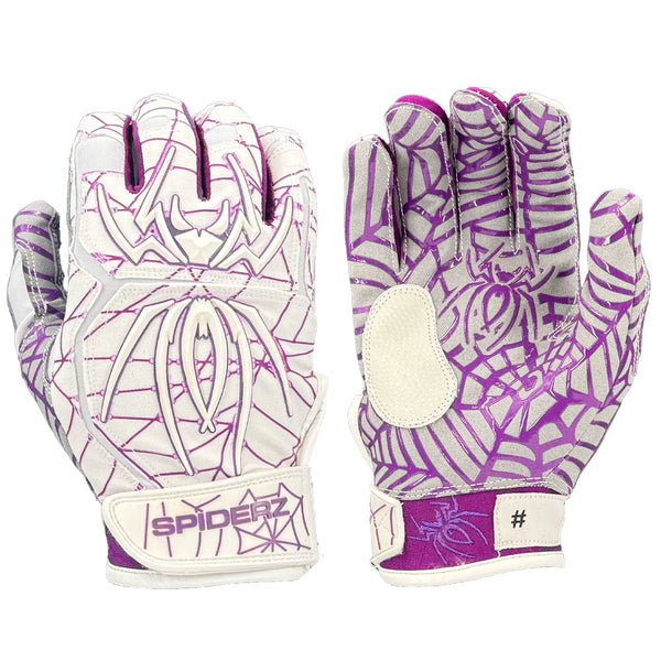 Guanti Baseball/Softball Spiderz Hybrid - Purple Haze - Taglia Large