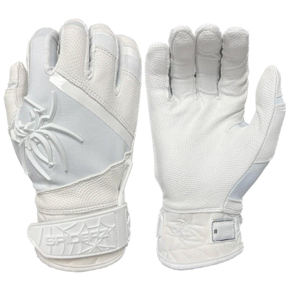 Spiderz PRO Premier Batting Gloves - Whiteout