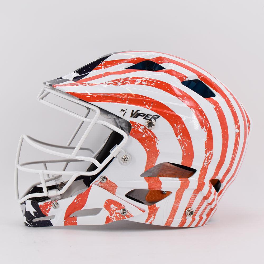 Viper Softball Pitchers Helmet - Stars and Stripes - Smash It Sports