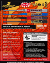 Suncoast Ruckus Resurgence 12" End Load USSSA/USA/ASA Slowpitch Softball Bat - SRRUE12