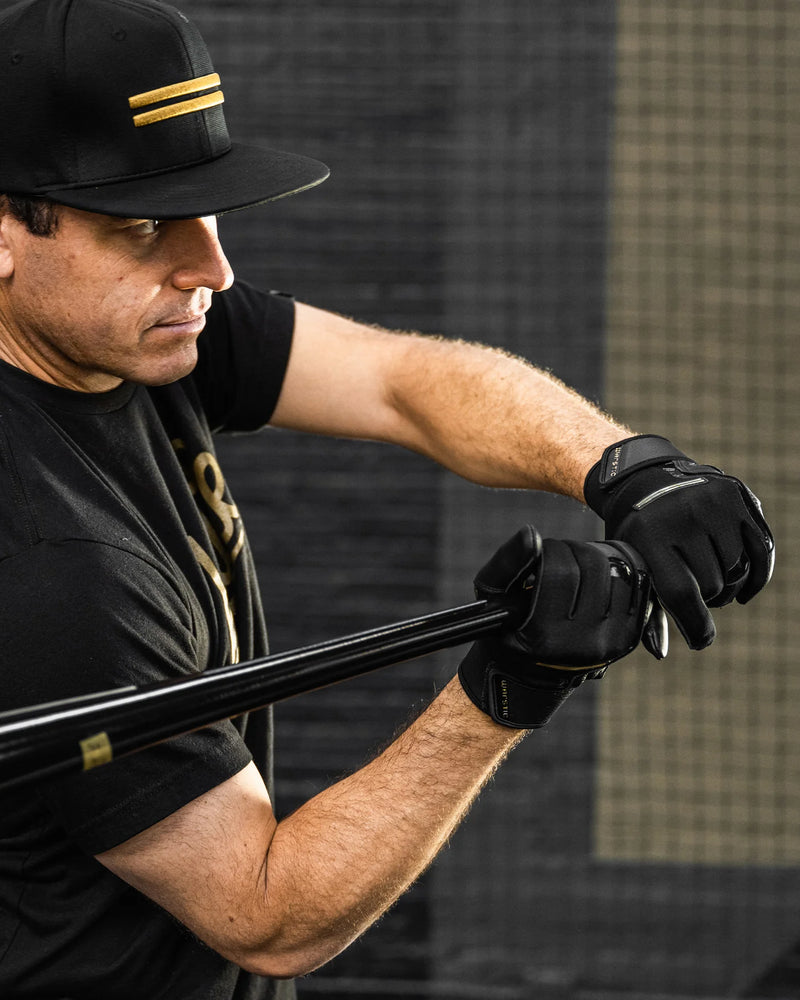 Warstic IK3 Pro Short Cuff Batting Gloves "Black"