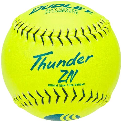 Dudley USSSA Synthetic Classic W Thunder ZN 11" 44/400 Softballs - 4U-553