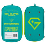 Gem Glove Opalite Batting Glove - Smiley Drip Black
