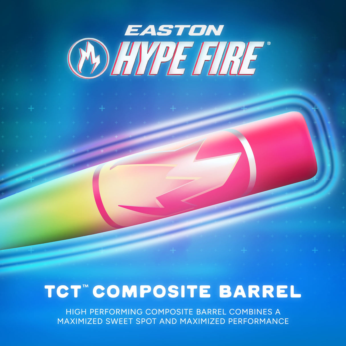 2026 Easton Hype Fire -10 USSSA Baseball Bat - EUT6HYP10