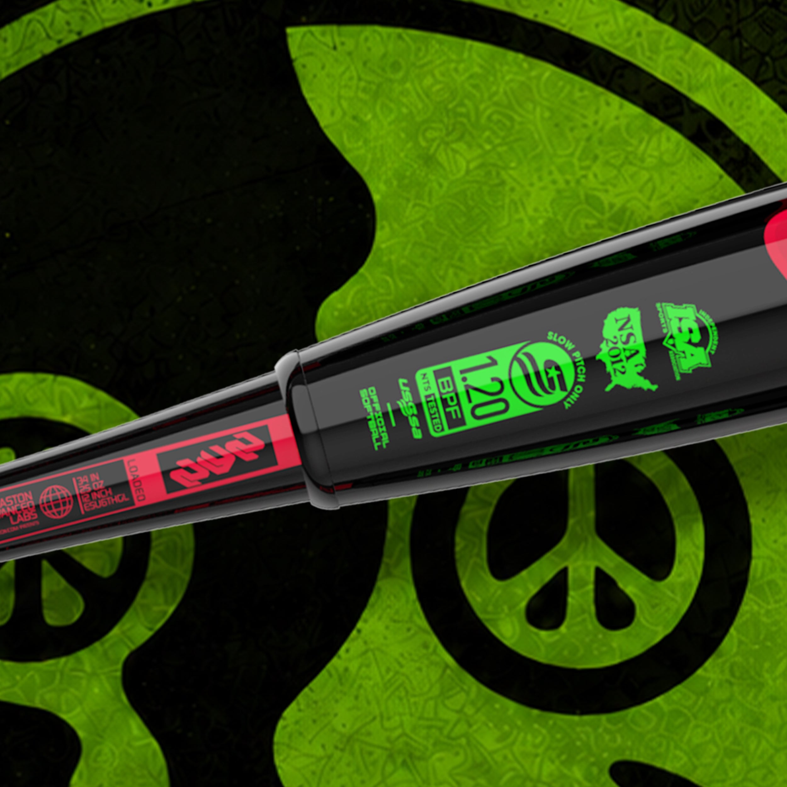 2026 Easton Thing 2-Piece Loaded USSSA Slowpitch Softball Bat - ESU6THGL - product photo 6 of 8