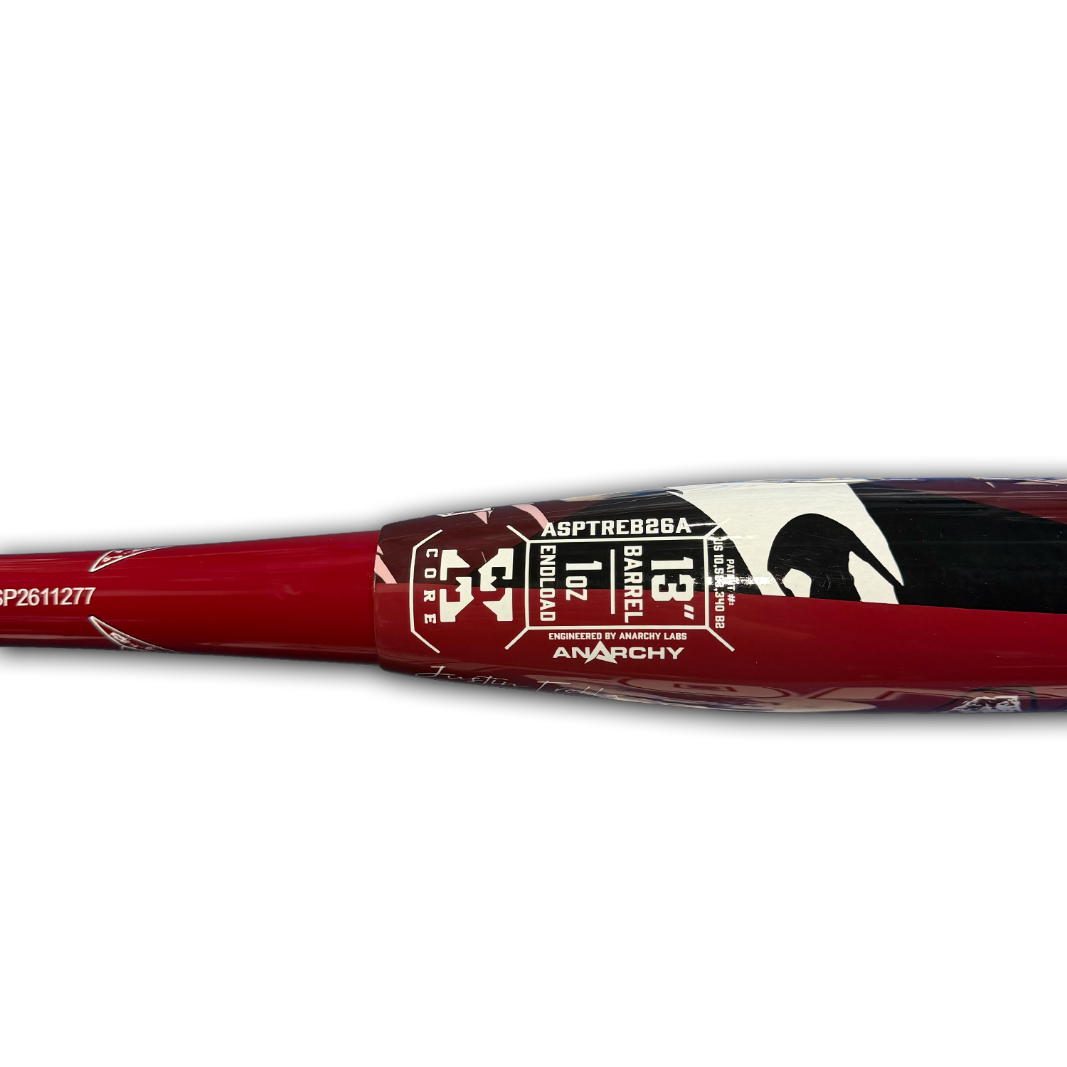 2026 Anarchy Trebellion 2-Piece End Loaded USA/ASA Slowpitch Softball Bat ASPTREB26A - spec sheet