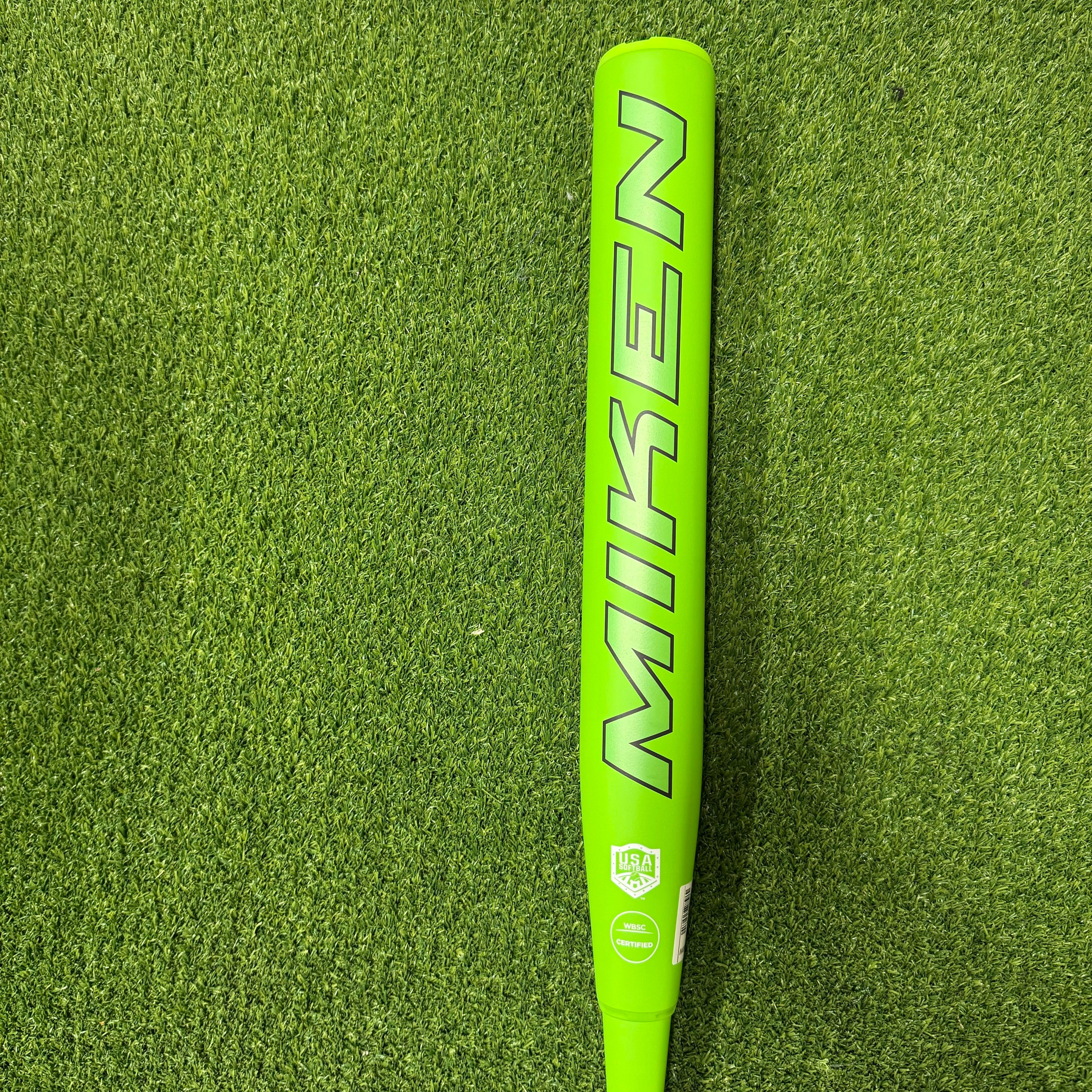 2024 Miken Super Freak Highlighter Supermax ASA/USA Slowpitch Softball Bat - MSA4SFHX 25oz [USED-UB20]