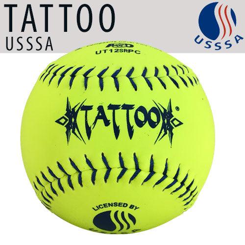 AD Starr USSSA Senior Tattoo 12" Slowpitch Softballs - UT12SR2PC - Smash It Sports