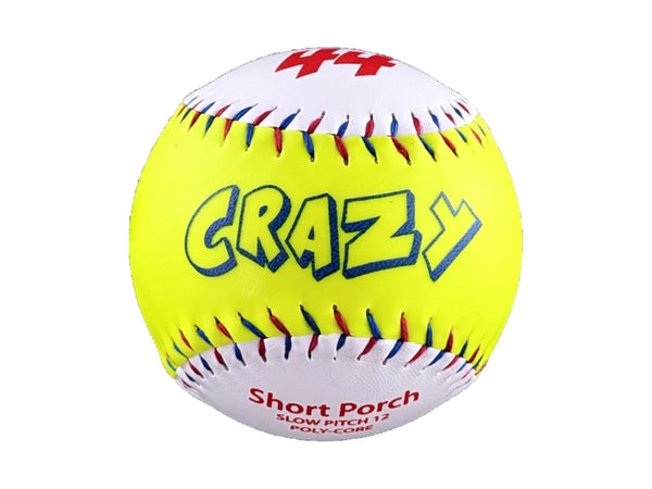 Short Porch Crazy BP 44/375 12" Synthetic Slowpitch Softballs