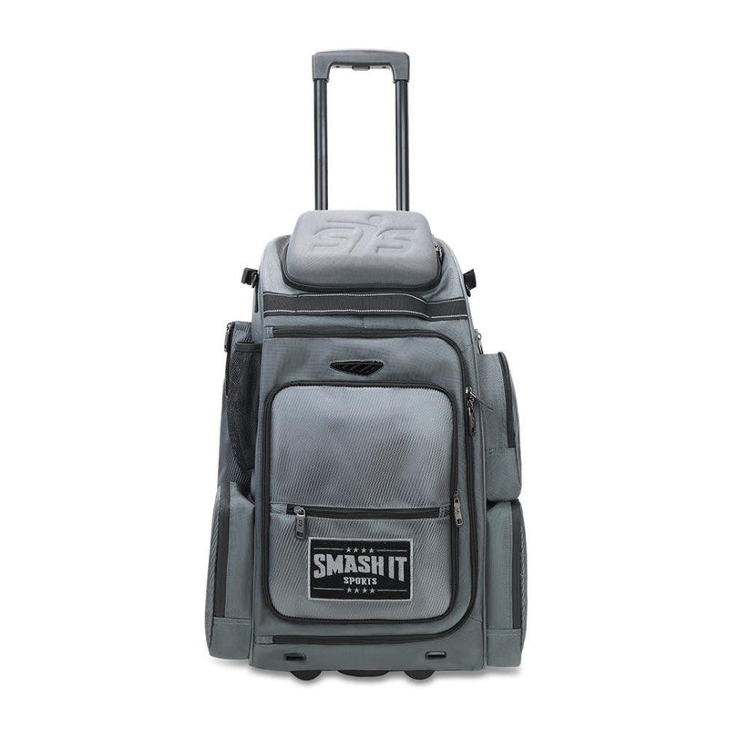 2025 Smash Ops Lil’ Guerrilla Hybrid Roller/Bat Pack Bag - Charcoal/Black