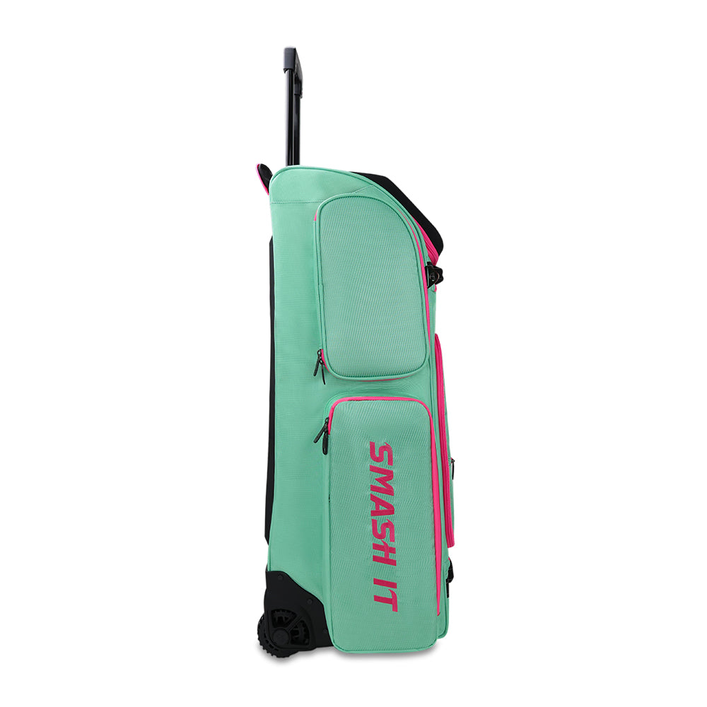 2025 Smash Ops Guerrilla V4 Roller Bag - Mint/Pink