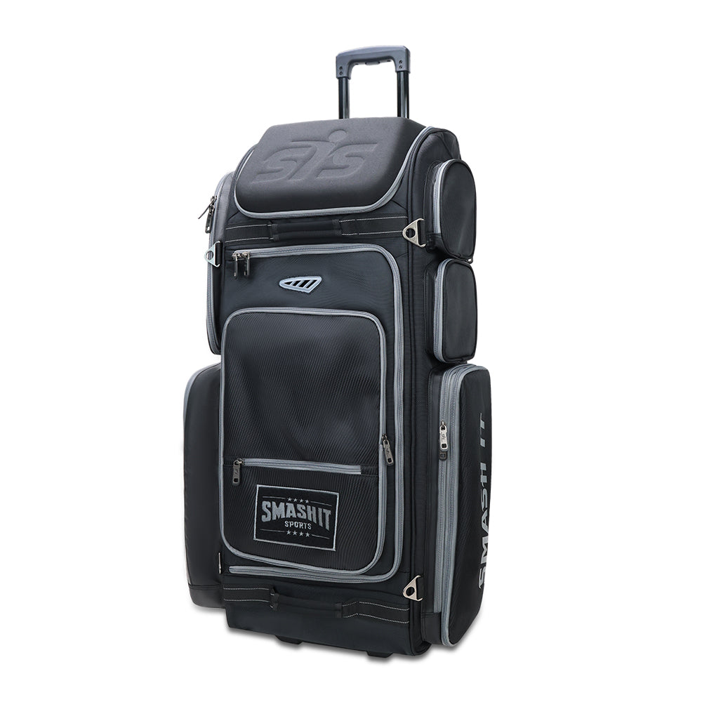 2025 Smash Ops Guerrilla V4 Roller Bag - Black/Charcoal