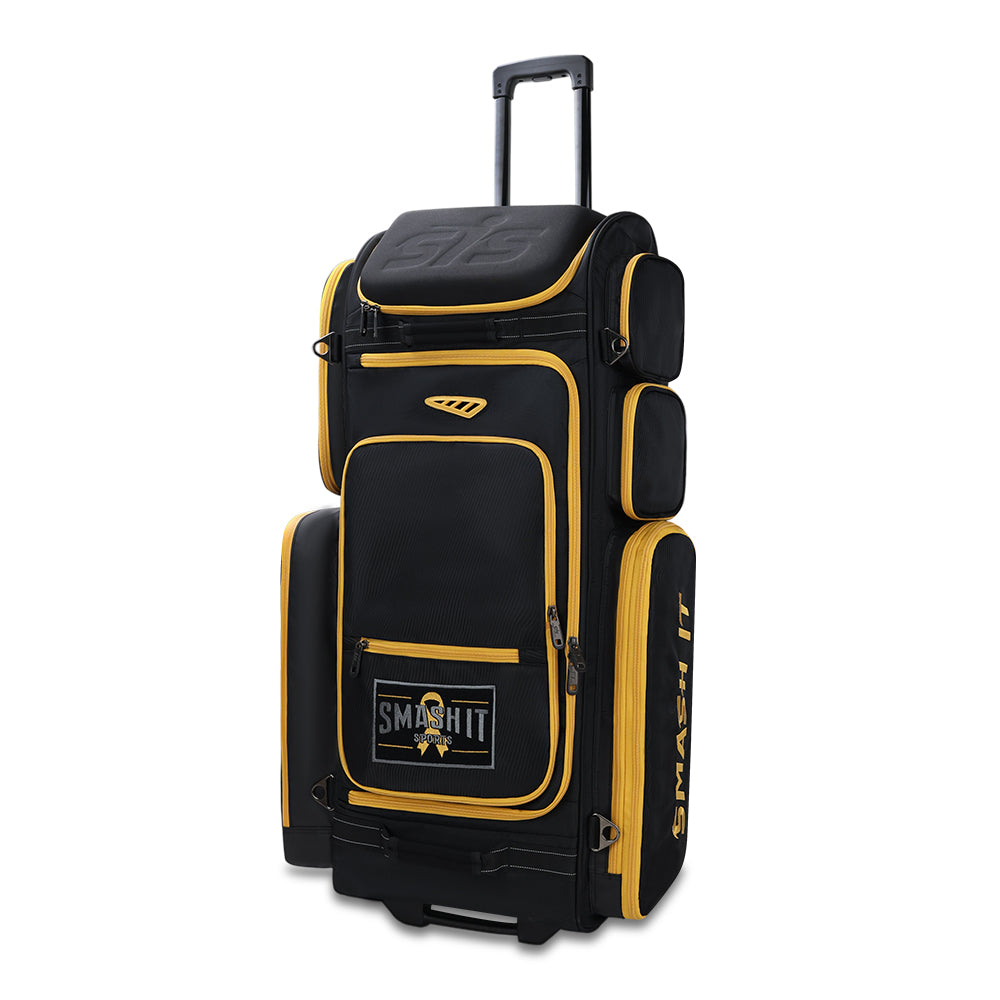 2025 Smash Ops Guerrilla V4 Roller Bag - Gold Cancer Awareness