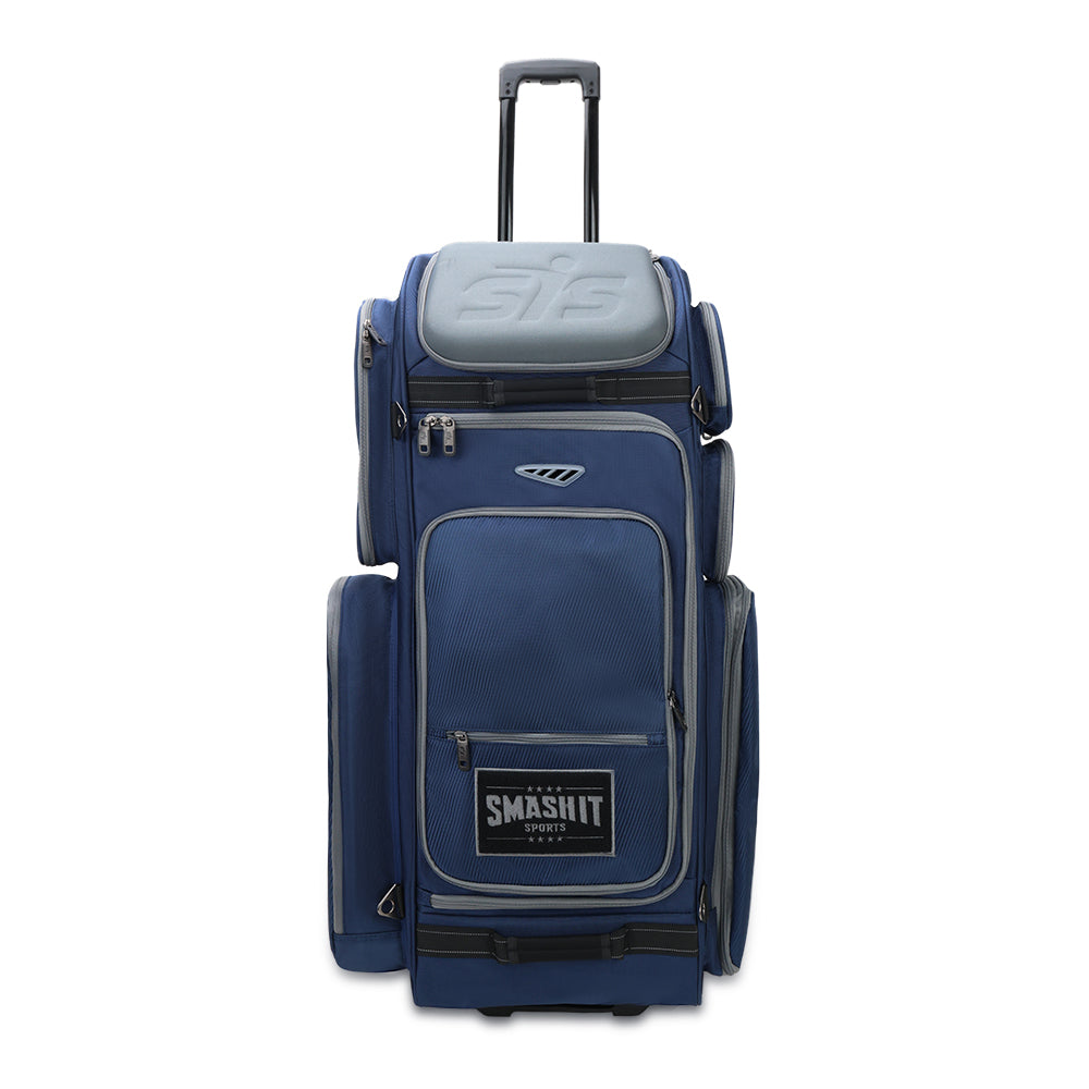 2025 Smash Ops Guerrilla V4 Roller Bag - Navy/Grey