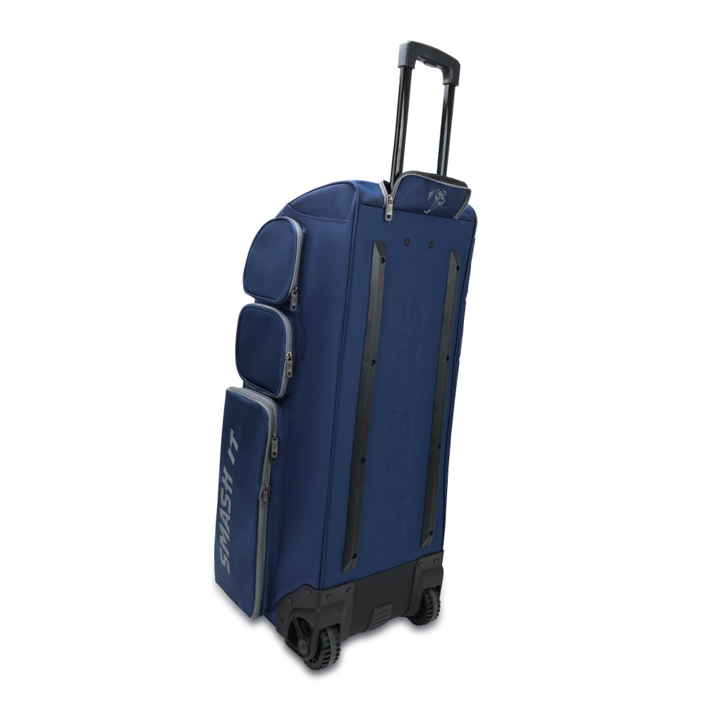 2025 Smash Ops Guerrilla V4 Roller Bag - Navy/Grey