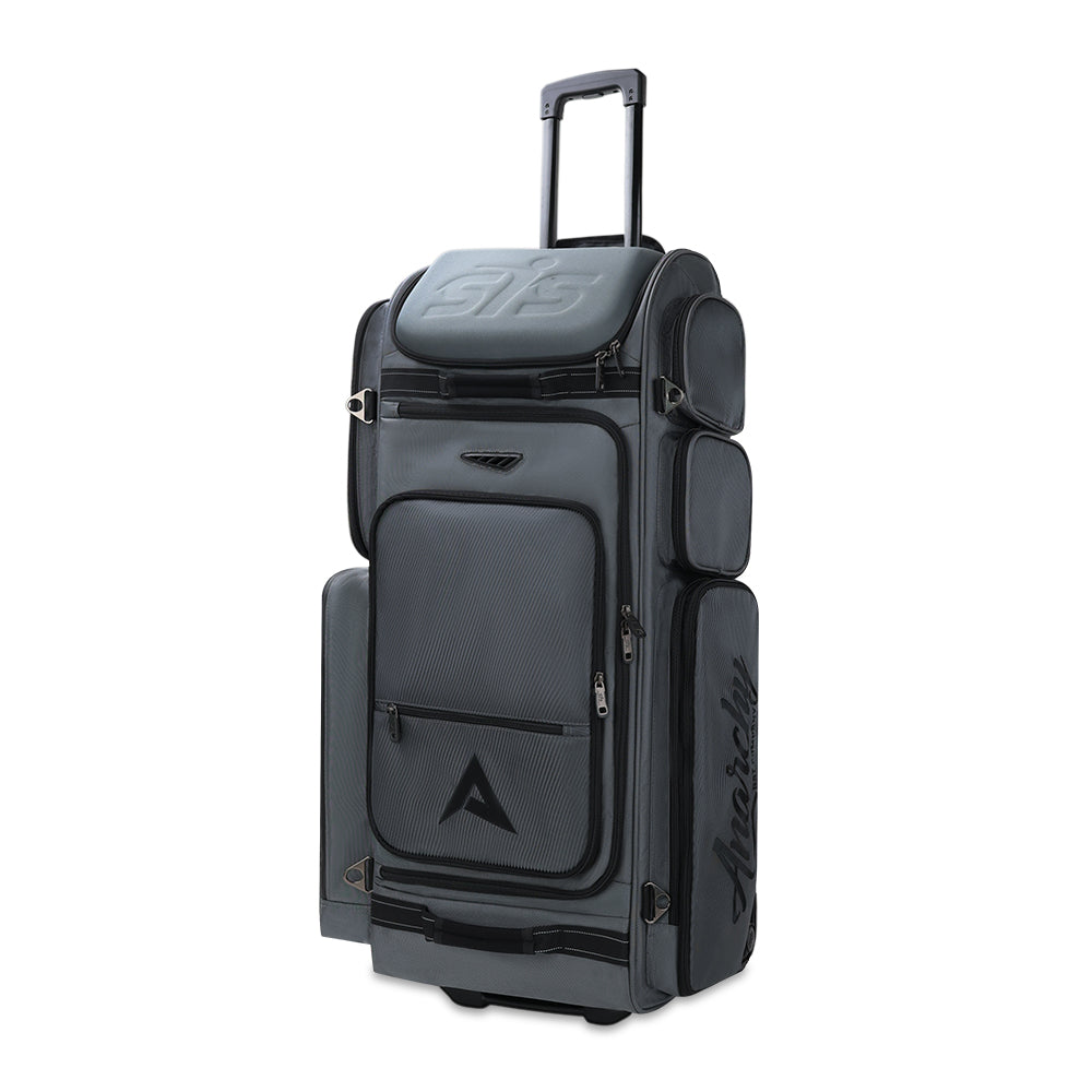 2025 Smash Ops Guerrilla V4 Roller Bag Anarchy Edition - Charcoal/Black