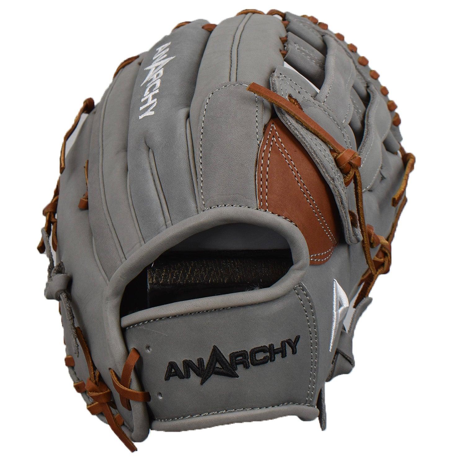 Viper Premium Leather Slowpitch Softball Fielding Glove VIP-H-GR-BR-004 - Smash It Sports