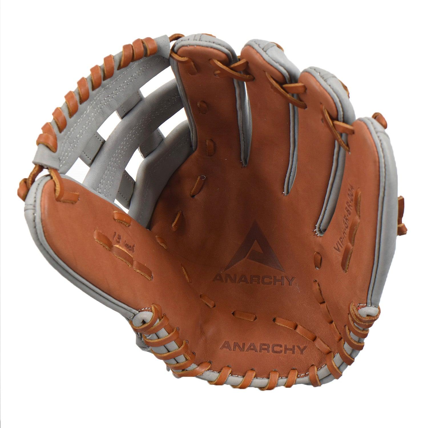 Viper Premium Leather Slowpitch Softball Fielding Glove VIP-H-GR-BR-004 - Smash It Sports