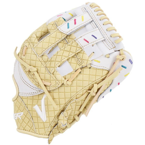 Viper Limited Edition Leather Slowpitch Softball Fielding Glove Ice Cream Drip - Smash It Sports