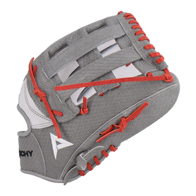 Viper Premium Leather Slowpitch Softball Fielding Glove Anarchy Edition - VIP-H-GRP-W-RD-005 - Smash It Sports