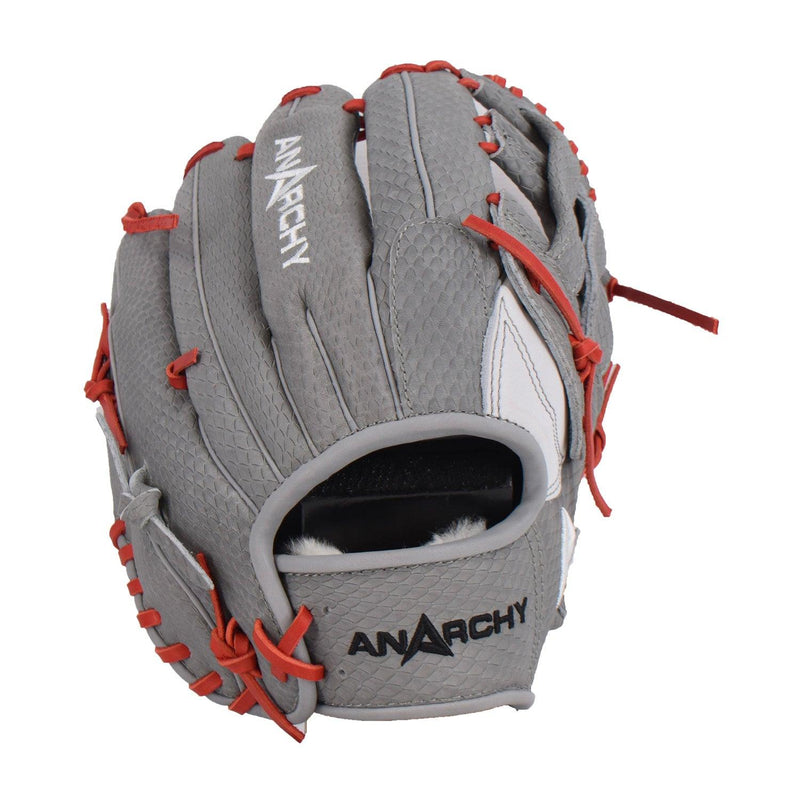 Viper Premium Leather Slowpitch Softball Fielding Glove Anarchy Edition - VIP-H-GRP-W-RD-005 - Smash It Sports