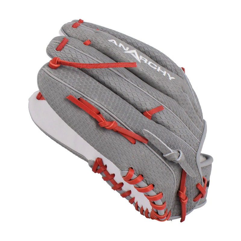 Viper Premium Leather Slowpitch Softball Fielding Glove Anarchy Edition - VIP-H-GRP-W-RD-005 - Smash It Sports