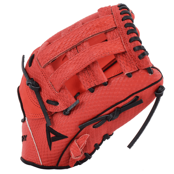 Viper Premium Leather Slowpitch Softball Fielding Glove  Anarchy Edition - VIP-H-RDPBLK-002